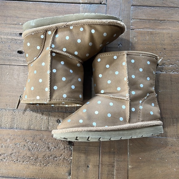 Gap polka dot Sherpa lined boots - Picture 2 of 10